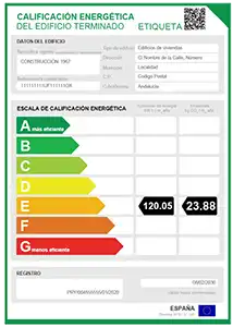 Certificados de Eficiencia Energética en Ferrol y Narón